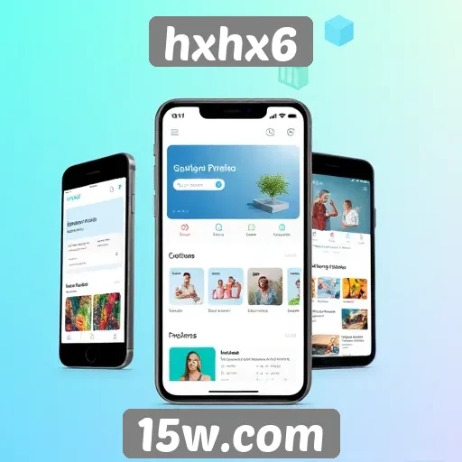 Desempenho do site hxhx6 em dispositivos móveis